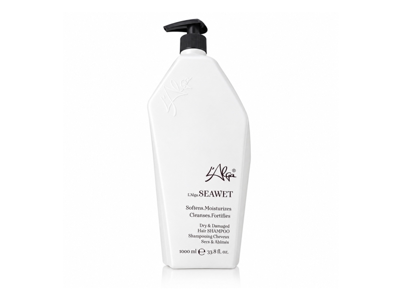 L'alga Seawet Shampoo 1000Ml - Sulfate-Free For Damaged Hair