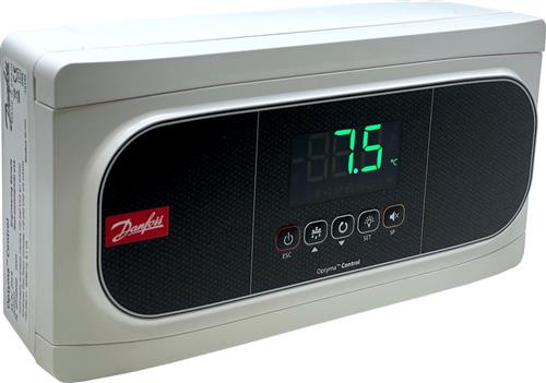 Danfoss AK-RC204B - Koldrumsstyreenhed, 4 temperatur relæer, 230 V, 50 Hz
