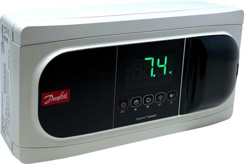 Danfoss AK-RC205C - Koldrumsstyreenhed, 5 temperatur relæer, 230 V, 50 Hz