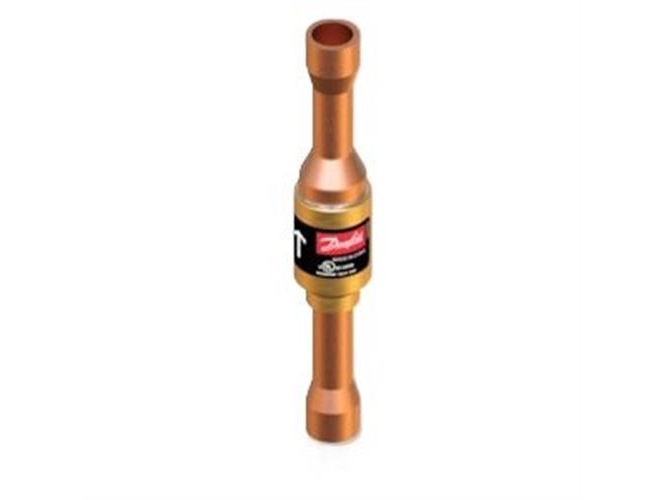 Danfoss NRV 10S H, 3/8 Kontraventil, 90 bar, ODF/ODF, 3/8'', Ligeløb, 0,90 m3/h