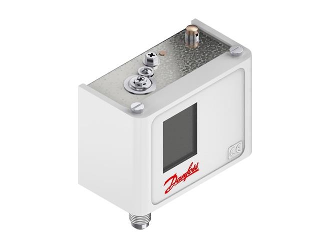 Danfoss KPR5 - Pressostat, 6,00-18,00 bar, Auto, Flare, 1/4'', IP30