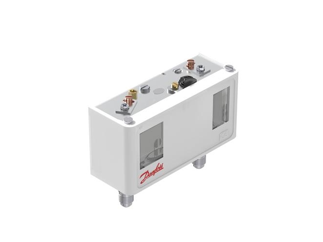 Danfoss KP17WB - Dobbelt trykafbryder, -0,2-7,5 , 8-32 , Auto, Max kon