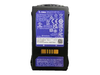 Zebra - Batteri til håndmodel (udvidet kapacitet) - med PowerPrecision Plus og BLE-fyr - 7000 mAh