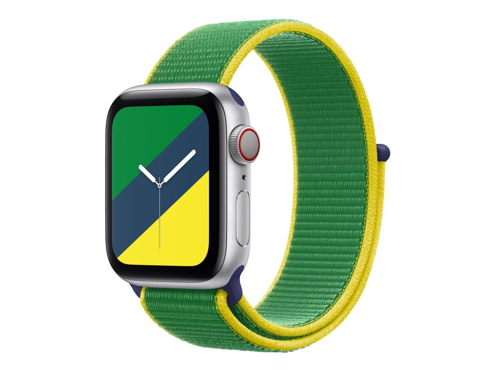 Apple - International Collection - Løkke For Smart Watch - Almindelig Størrelse - Brasilien - For Watch Hermès Series 12, Hermès Series 9, Se 3, Seri