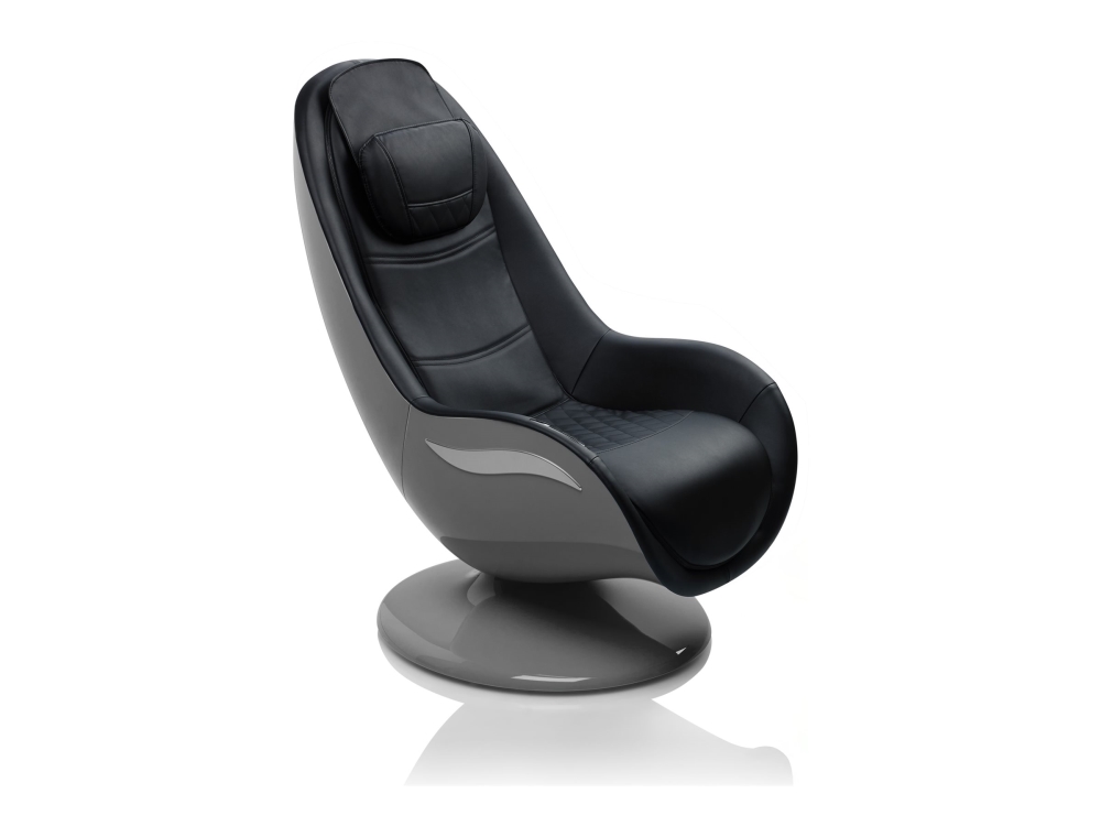 Medisana Rs 670, Klatschende Massage, Knetmassage, Rollende Massage, Shiatsu, Schwedische Massage, Klopfmassage, Hinterer Bereich, Neck Area, Schwarz