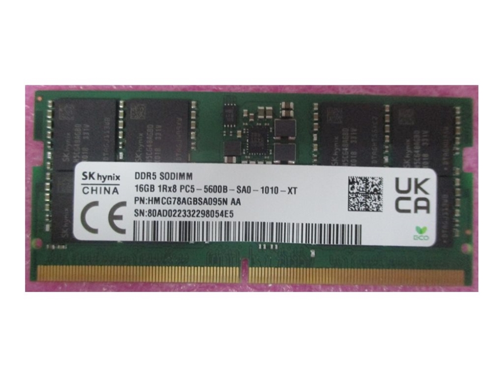 Hp - Ddr5 - Modul - 16 Gb - So Dimm 262-Pin - 5600 Mt/S / Pc5-22400 - 1.1 V - Ikke-Ecc