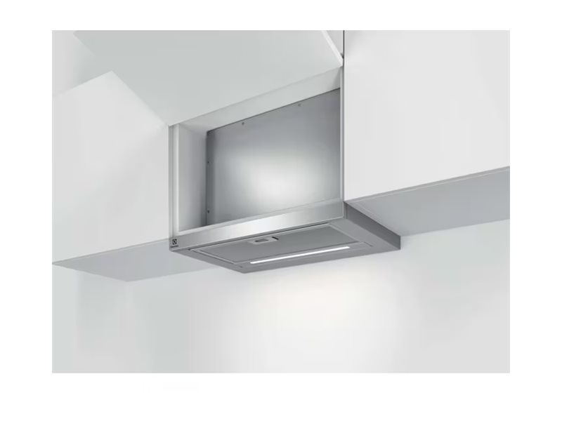 Electrolux 600 LFP616X utdragbar köksfläkt 600 m³/h, 59,8 cm, grå