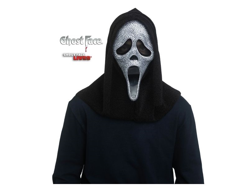 Ghost Face Bling Maske