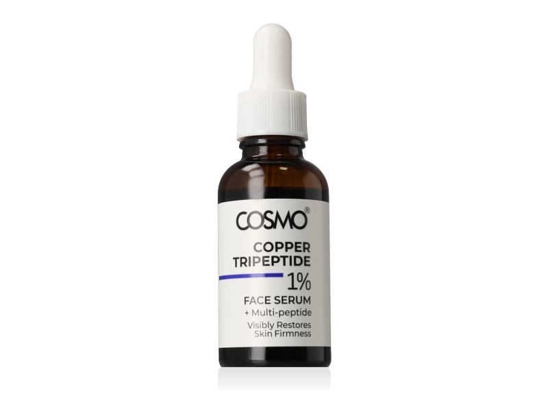 Cosmo Advanced 1% Copper Tripeptide + Multi-Peptide Gesichtsserum 30 Ml