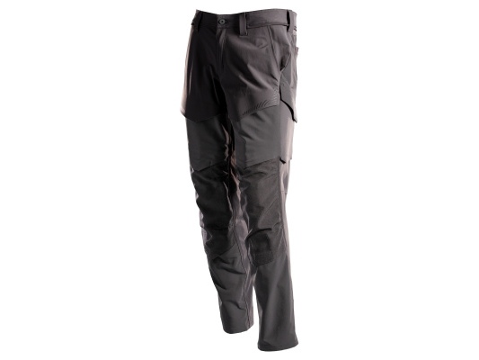 Mascot Workwear Mascot Customized Bukser Med Knælommer, Ultimate Stretch Model 22379-311 Sort 82C56