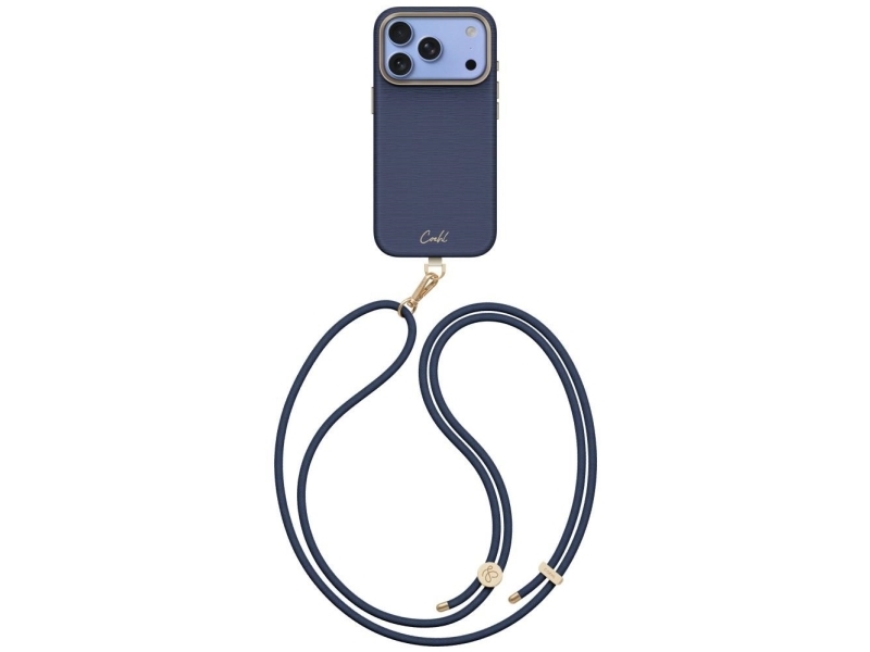 Etui Uniq Coehl Mirelle Do Iphone 18 Pro / 17 Pro Magnetic Charging Niebieski