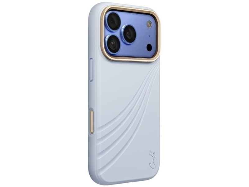 Etui Uniq Coehl Serina Do Iphone 18 Pro/ 17 Pro Magnetic Charging Niebieski