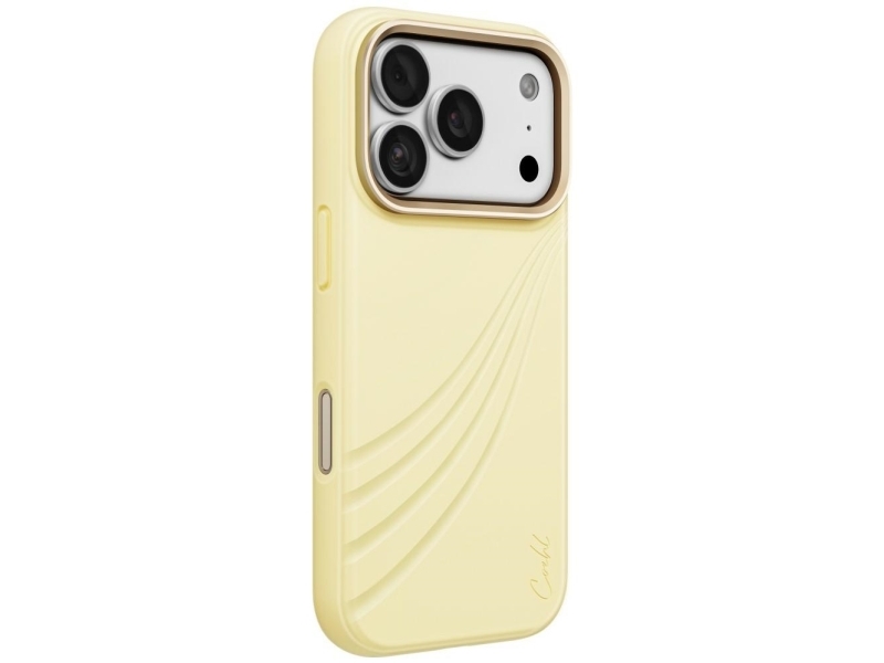 Etui Uniq Coehl Serina Do Iphone 18 Pro/ 17 Pro Magnetic Charging Zólty