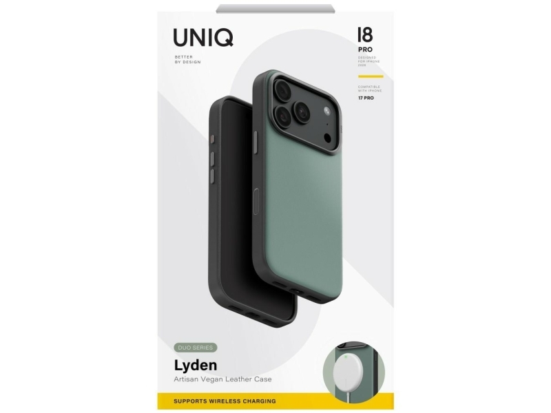Etui Uniq Lyden Ds Do Iphone 18 Pro / 17 Pro Magclick Charging Zielony