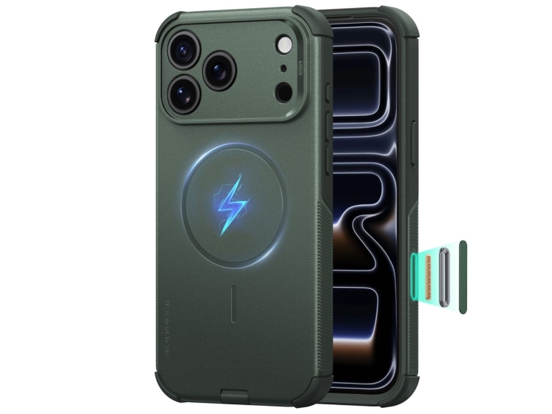 Esr Cyber Tough Magsafe Iphone 17 Pro / 18 Pro Green