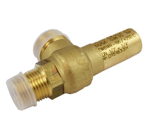 Sikkerhedsventil 16.0bar 1/2''NPT