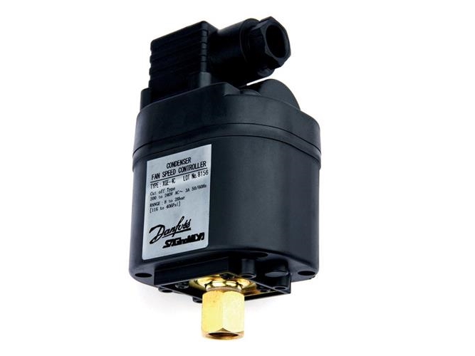 Danfoss XGE 4C - Ventilatorhastighedsregulator, 19 bar, 1 PH, 10-25 bar, 3 A