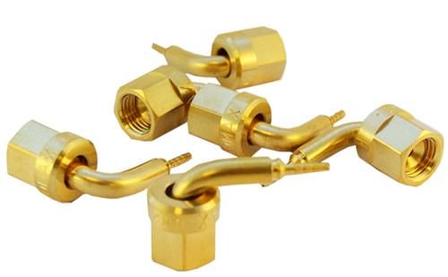 Vinkel nippel kapilarrør 1/4'' 10 stk/pk