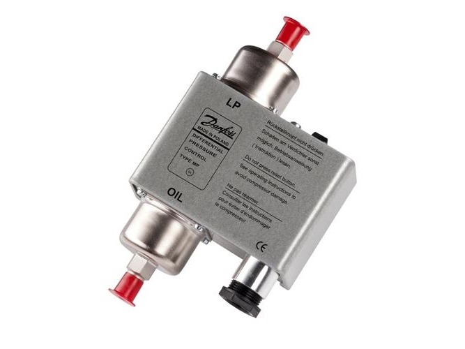 Oliedifferenstrykpressostat MP55 120sek