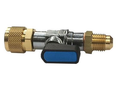 Kugleventil CA-5/16” SAE-B R410A blå