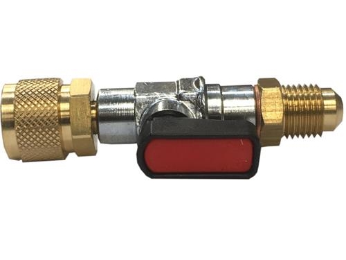 Kugleventil CA-5/16'' SAE-R R410A rød