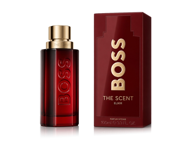 Boss The Scent Elixir For Him Ambery Fragrance With Notes Of Pimento And Lavandin