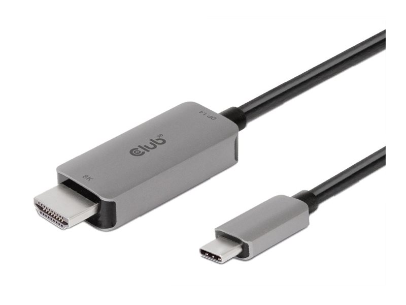 Club3d Usb Gen2 Type-C To Hdmi 4K120hz 8K60hz Hdr10 With Dsc1.2 Active Cable M/M 3M, 3 M, Usb Gen2 Type-C, Hdmi Typ A (Standard), Stecker, Stecker, G