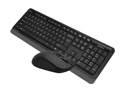 A4tech Fg1012, Wireless Office Keyboard And Mouse Set, Black