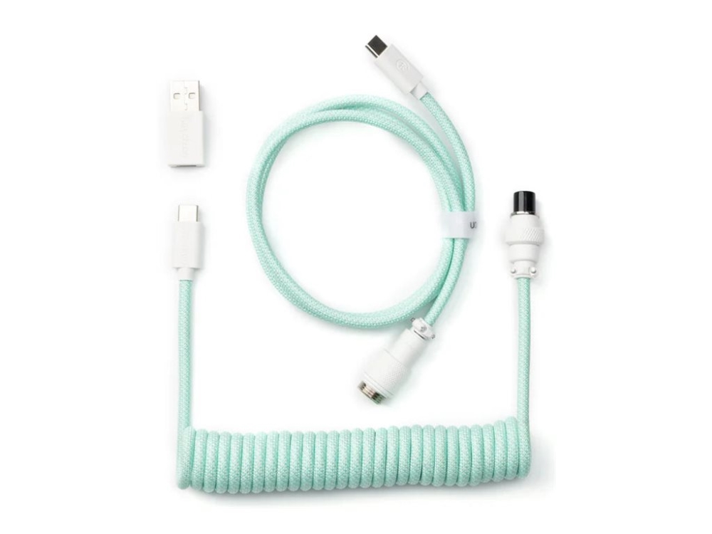 Keychron Aviator – Usb-Kabelsatz – 1,76 M – Geflochten, Verdrillt – Minze