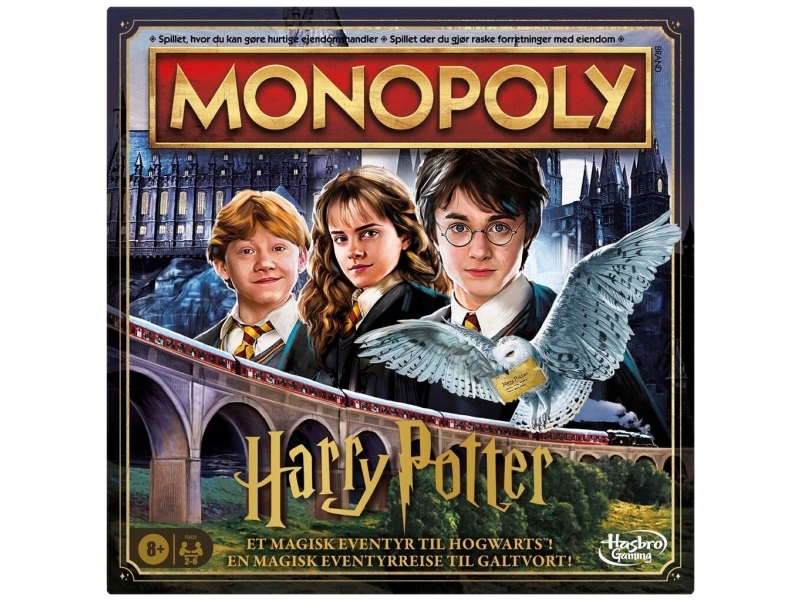 Monopoly Harry Potter (DK/NO)