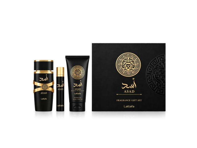 Lattafa 3P-Geschenkset Asad