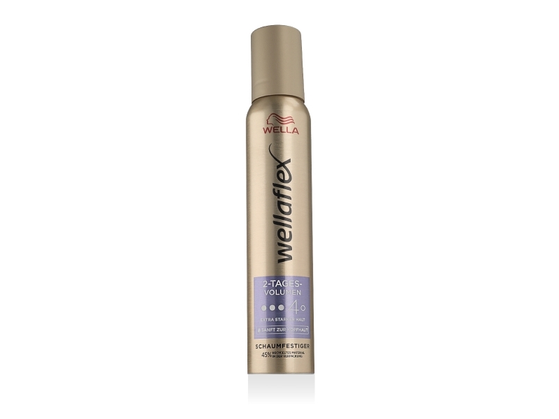 Wellaflex 2-Day Volume Mousse For Women 200Ml - Extra Strong Hold