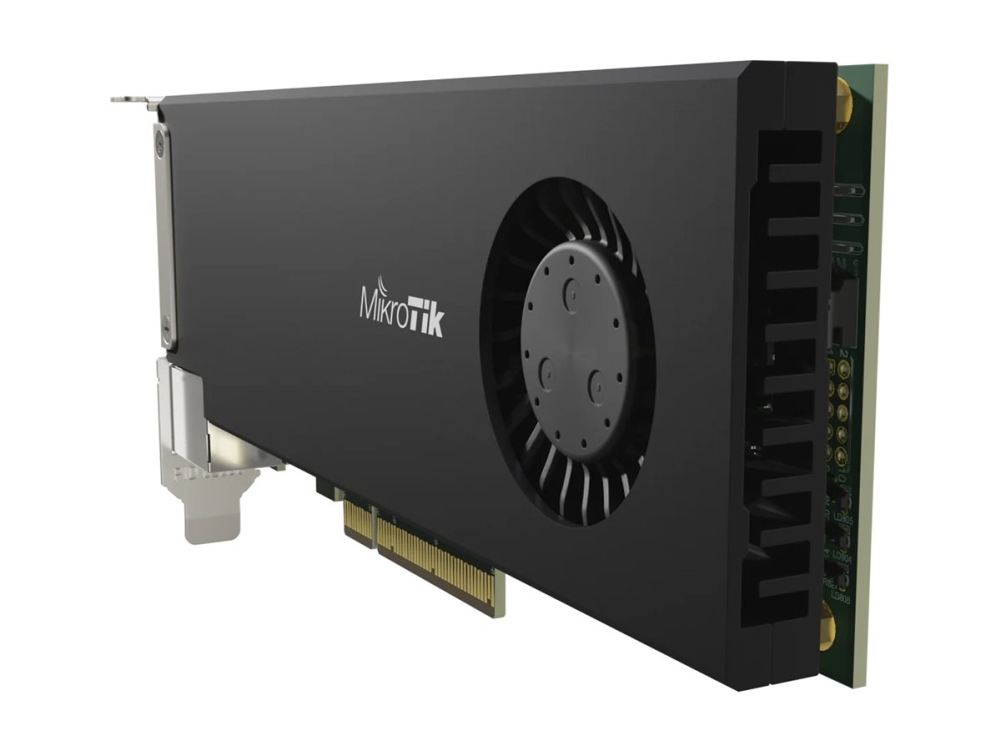 MikroTik CCR2004-1G-2XS-PCIE - expansion module - PCIe - Gigabit Ethernet x 1 + 25 Gigabit SFP28 x 2