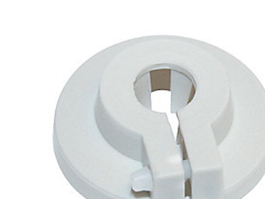 Plastroset Grå 1/2 - to-delt Ø 60mm