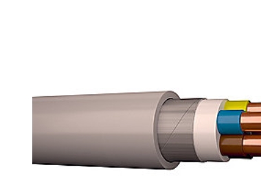 5G1,5 mm Armeret installationskabel halogenfri, HIKAJ, afmlt pr. meter (klippes) - Prysmian