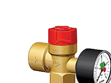 Flamco Sikkerhedsventil 1/2'' - Flopress sikkerhedsventil 1/2 x 1/2 mano -3bar NF