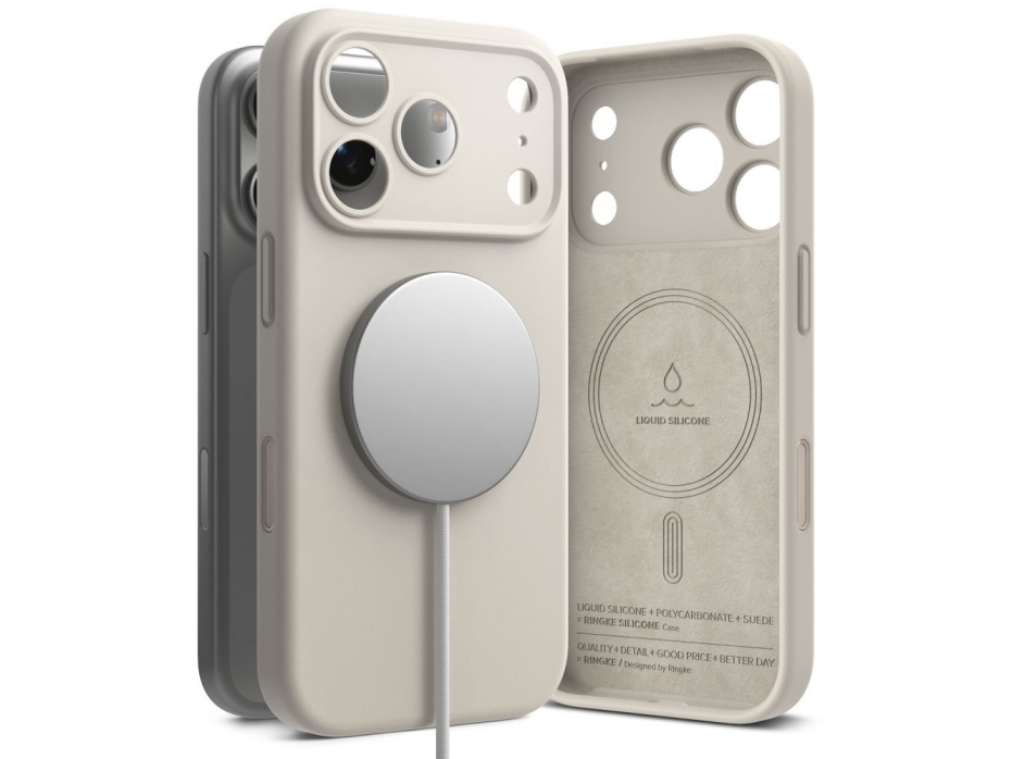 Ringke Silicone Magnetic Magsafe Iphone 18 Pro Max Stone