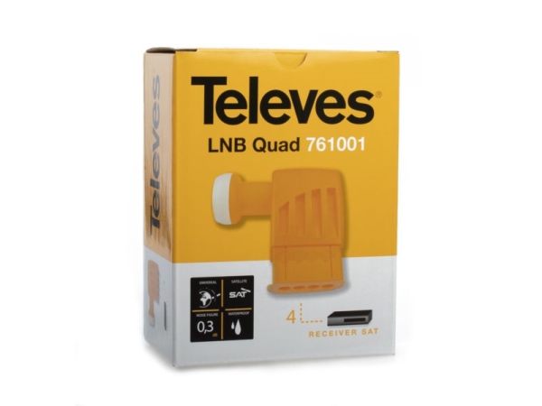 Televes Lnb Quad Televisies Konverter