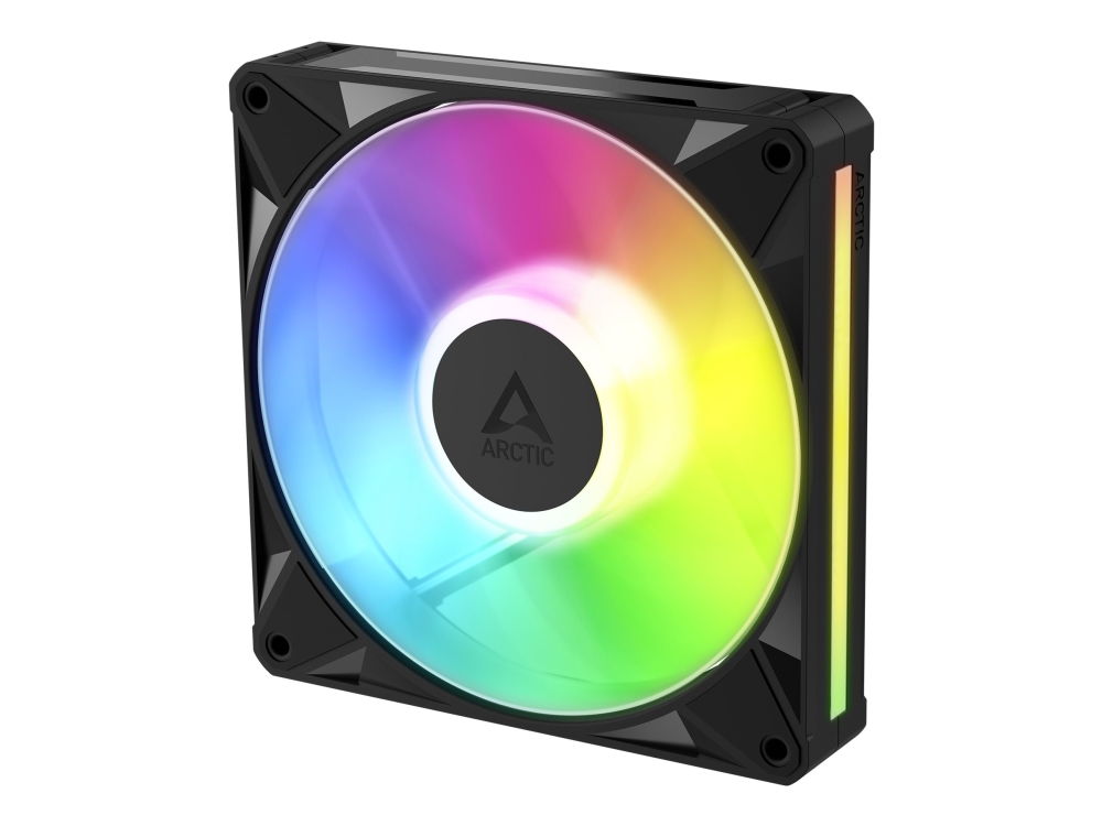Arctic BioniX P14 A-RGB - Kabinet køler - 140mm - Sort med RGB LED lys
