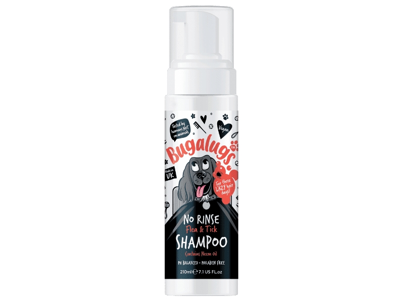 Bugalugs Tørshampoo - Mod Lopper og Flåter