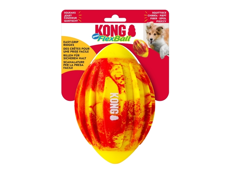 Kong Flexball Sport Football Leksak M