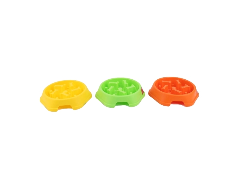 Skål til hund med slow feeder 22,5×4,5 cm (AC)