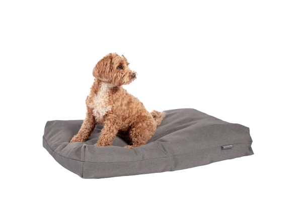 Antibakterielle Hundebett-Matratze Grau, L