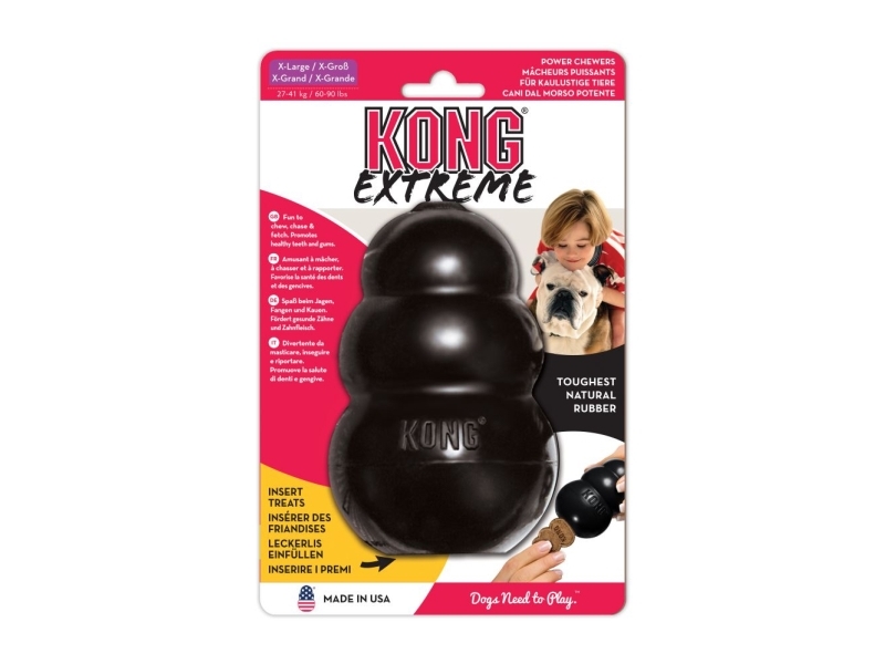 Kong Schwarz - Classic Xl, - Kauspielzeug Aus Naturkautschuk Für Hunde - Image 5