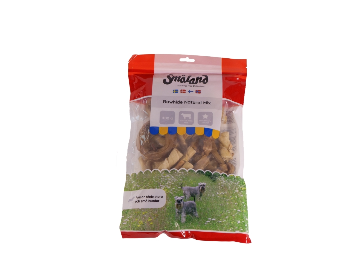 Småland Rawhide Natural Mix 400 G