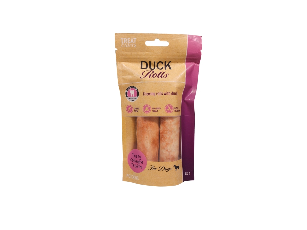 Treateaters collagen duck rolls 80 g