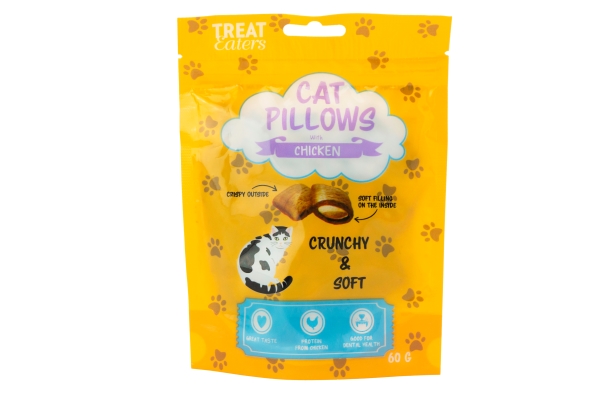 Te Cat Pillows Chicken