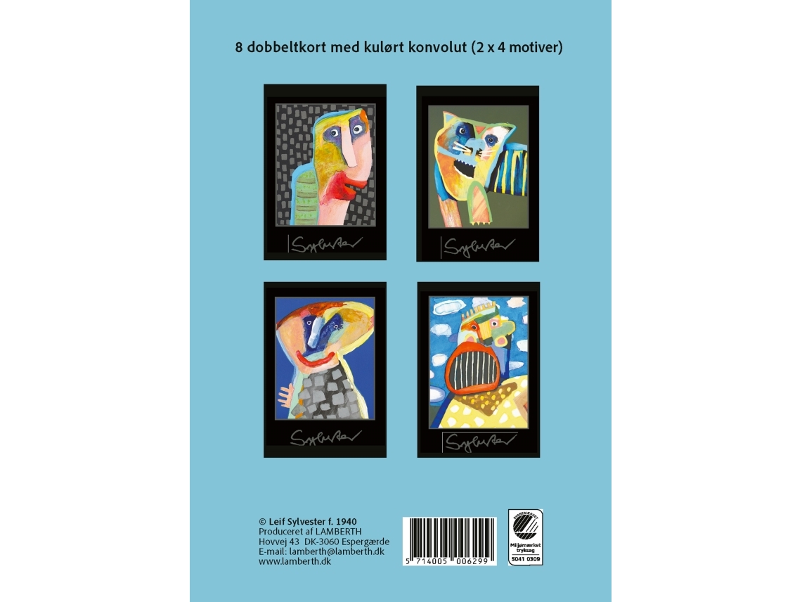 Geschenkbox Mit 8 Doppelkarten – Leif Sylvester