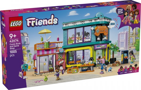 Lego Friends Spiel- Und Comicladen (42674)