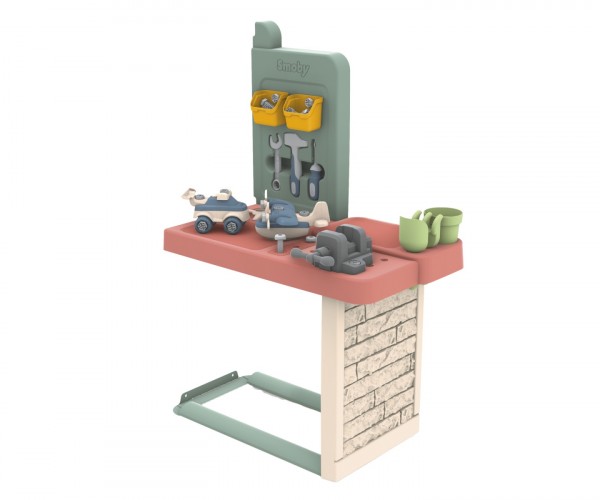 Smoby Beistelltisch „Werkstatt“ Mit Zubehör (810928)